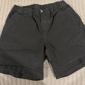 Chubbies Black Flat Front Shorts